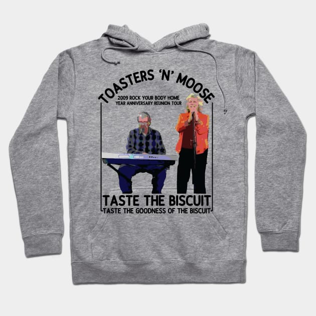 Taste the Biscuit // Toasters "N" Moose Hoodie by Trendsdk